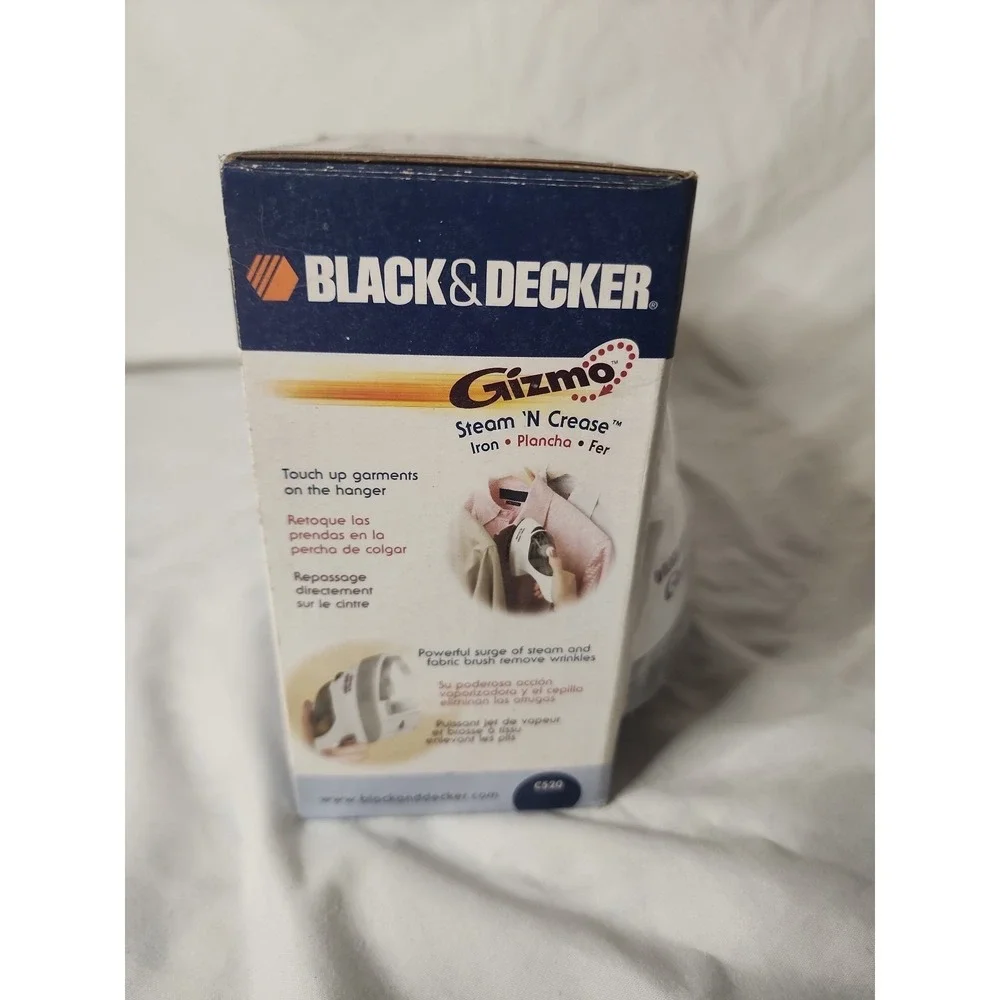 Gizmo Black&Decker Steam and Crease